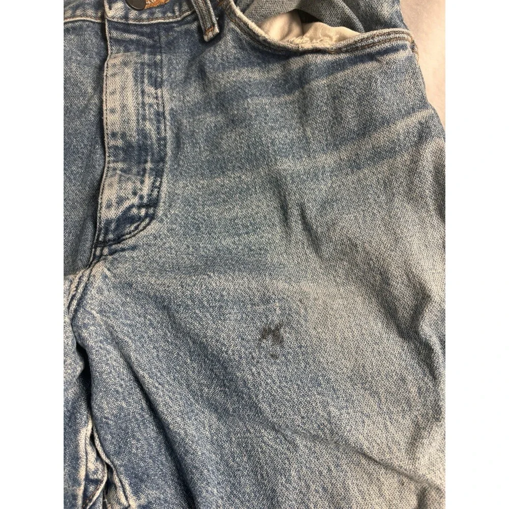 Wrangler Flame Resistant FR Relaxed Blue Jean Denim‎ Men's 34